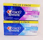 Crest 3d White Advanced Toothpaste 4ct Arctic Fresh Radiant Mint 3.3 Oz. Fixed Price $19.40.