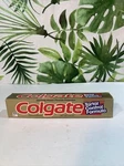 Vintage New Old Stock Colgate Gold Box Tartar Control Toothpaste 6.4 Oz Sealed. Fixed Price $22.24.