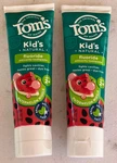 Toms Of Maine Kids Natural Flouride Toothpaste Watermelon Wiggle (2). Fixed Price $10.00.