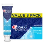 Crest 3d White Advanced Arctic Fresh Toothpaste Pack Of 3 3.3 Oz Whitening. Fixed Price $27.49.