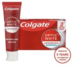 Colgate Optic White Advanced Sparkling Whitening Toothpaste, Mint, 2 Pack, 4.5oz. Fixed Price $16.98.