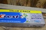 Crest Cavity & Tartar Protection Toothpaste, Whitening Baking Soda Peroxide, 5. Fixed Price $6.79.
