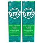 Tom's Of Maine Wicked Fresh Spearmint Natural Toothpaste Pack 2 4.7 Oz. Fixed Price $35.59.