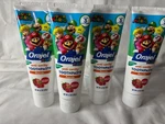 Super Mario Anti-cavity Fluoride Toothpaste, Natural Berry Flavor, 4.2oz... 4 Pk. Fixed Price $18.00.