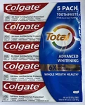 (5) Colgate Total Advanced Whitening Whole Mouth Health Toothpaste. Fixed Price $25.99.