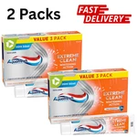 Aquafresh Extreme Clean Whitening Action Fluoride Toothpaste, 5.6 Oz, 6 Pack. Fixed Price $15.99.