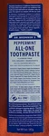 Dr. Bronner's Peppermint All-in-one Fluoride-free Natural 70% Organic Toothpaste. Fixed Price $9.95.