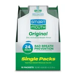 Smartmouth Activated Mouthwash Rinse 24-hour Relief Fresh Mint 0.4 Fl Oz 10 Pack. Fixed Price $8.63.