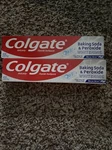 Colgate Baking Soda & Peroxide Whitening Brisk Mint Toothpaste 4 Oz - 2 Pack. Fixed Price $7.50.