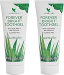 Forever Living Bright Toothgel Aloe Vera Fluoride Free Toothpaste 2 Pack 4.6oz. Fixed Price $15.40.