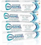 4pk Sensodyne Pronamel Mineral Boost Whitening Action Toothpaste Sensitive 4oz. Fixed Price $12.99.