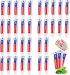 50 Tubes Bulk Travel Size Toothpaste,0.176 Oz Extra Small Toothpastes. Fixed Price $22.40.
