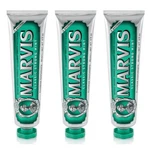 Marvis - Classic Strong Mint Toothpaste (3x85ml). Fixed Price $23.99.