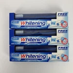 Lucky Super Soft Whitening Toothpaste 6.4 Ounce With Toothbrush. Fixed Price $7.50.