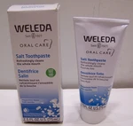 Salt Toothpaste 2.5oz By Weleda Peppermint Flavor 75ml Fluoride Free Exp 07/2027. Fixed Price $12.00.