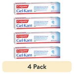 4-pack Colgate Gel-kam Preventative Treatment Gel Stannous Fluoride, 4.3 Oz Mint. Fixed Price $49.90.