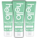 Hello Super Fresh Fluoride Free Toothpaste, 3-pack, Natural Spearmint. Fixed Price $28.82.