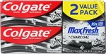 2x Colgate Maxfresh Charcoal Mint W/ Whitening Toothpaste Freshens Breath 1.9 Oz. Fixed Price $9.99.