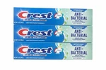 3x Crest Premium Plus Anti-bacterial Toothpaste Smooth Peppermint Flavor 7.0 Oz. Fixed Price $28.99.