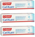 Colgate Gel-kam Fluoride Preventive Treatment Gel Mint Flavor 4.30 Oz X 3 Packs. Fixed Price $93.58.