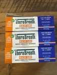 3 Therabreath Healthy Gums Anticavity Toothpaste, Clean Mint, 4oz Exp 2/28. Fixed Price $19.99.