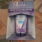 Crest 3dwhite Brilliance Deep Stain Remover Ultra White Toothpaste, 3.1 Oz. Fixed Price $6.00.