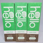 3 Hello Super Fresh Natural Spearmint Toothpaste Fluoride Free 4.7oz 12/26 6/27.. Fixed Price $19.95.
