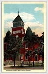 Methodist Church Wellington Ks Litho View C1900s Brick Steeple R-24605. Fixed Price $5.59.