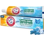 Arm & Hammer Plus Therabreath Toothpaste, Invigorating Icy Mint, 5.5 Oz Ea, 2 Ct. Fixed Price $19.95.