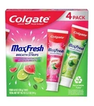 Colgate Maxfresh Toothpaste Breath Strips Watermelon Blast & Citrus Fresh 4 Pack. Fixed Price $19.95.