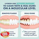 Livfresh Toothpaste Gel Wintergreen 3 Pack, Plaque And Gum Health. Fixed Price $94.99.
