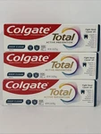 3 Colgate Total Active Prevention Deep Clean Toothpastes 3.3 Oz Exp 2027. Fixed Price $5.00.