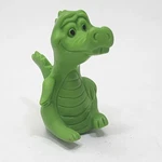Vtg Crest Toothpaste Green Zoo Animal Alligator Finger Puppet P&g P And G 1970s. Fixed Price $5.39.