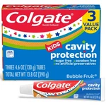 Colgate Kids Cavity Protection Toothpaste, Bubble Fruit, 4.6 Oz, 3 Pack. Fixed Price $22.90.