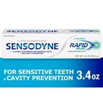 Sensodyne Rapid Relief Sensitive Toothpaste, Extra Fresh, 4 Oz. Fixed Price $29.30.