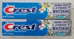 2 Pack Crest Plus Baking Soda & Peroxide Whitening Fresh Mint 2.4 Oz. Fixed Price $10.99.