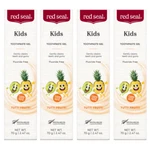 Red Seal 4 X Natural Kids Toothpaste Gel Fluoride Free 70g Tutti Frutti. Fixed Price $38.00.
