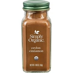 Simply Organic Ceylon Cinnamon Powder 2.08oz. Fixed Price $9.19.