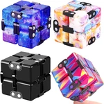 4 Packs Infinity Cube Toy Stress Relieving Game For Kids And Adults,cute Mini Un. Fixed Price $25.45.
