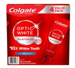 Colgate Optic White Platinum 4 Pack 3.5% Hydrogen Peroxide Teeth Whitening.,. Fixed Price $28.99.