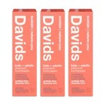 Davids Kids & Adults Premium Toothpaste Strawberry Watermelon 5.25 Oz (3-pack). Fixed Price $20.99.