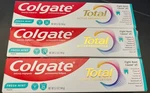 Colgate Total Active Prevention Fresh Mint Toothpaste 5.1oz - Lot Of 3. Fixed Price $15.00.