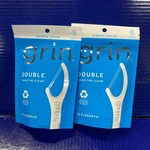 2x Grin Double Flosspyx Twice The Clean Dental Floss Picks 75 Ct Each. Fixed Price $11.88.