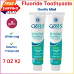 Closys Fluoride Toothpaste, 7 Ounce (2 Pack), Gentle Mint, Whitening Enamel. Fixed Price $25.53.