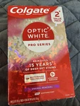 Lot Of 2 Colgate Optic White Pro Series Enamel Renewal Toothpaste, 3oz. Fixed Price $11.75.