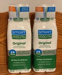 2 Pack Smartmouth Original 24 Hour Bad Breath Prevention Mouthwash X 16 Oz Nip. Fixed Price $19.99.