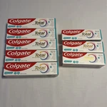 Lot Of 8 Colgate Total Toothpaste Active Prevention Fresh Mint 3.3-5.1oz M. Fixed Price $26.00.