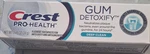 Crest Pro-health Gum Detoxify Deep Clean Mint Toothpaste Whitening 0.85 Oz. Fixed Price $14.99.