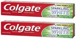 2x Packs Colgate Sparkling White Mint Zing Fluoride Gel Toothpaste 2.5oz. Fixed Price $10.19.