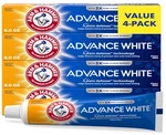 Arm & Hammer Advance White Toothpaste, Clean Mint Flavor, Stain Defense, 4 Pack. Fixed Price $36.00.